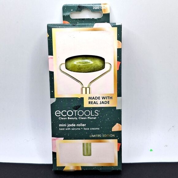 Ecotools real jade roller face cooling destress depuffing affect - Picture 3 of 6